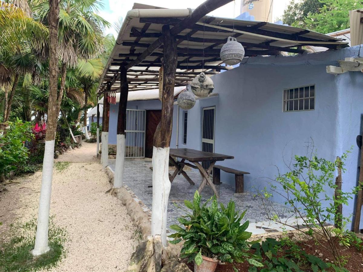 Chez Gigi - Eco Lodge Mahahual Buitenkant foto
