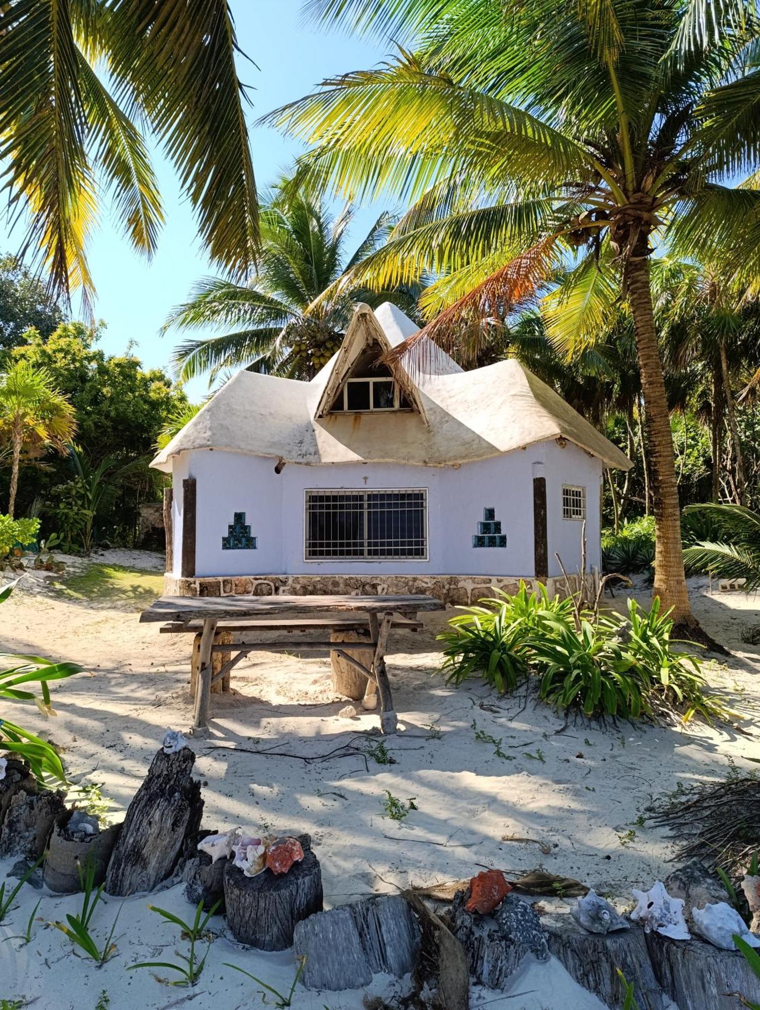 Chez Gigi - Eco Lodge Mahahual Buitenkant foto